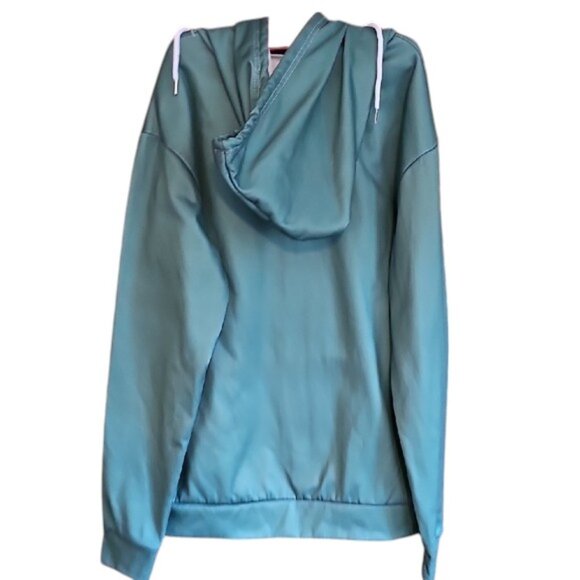 Not worn Green Grinch Hoodie Kangaroo Front Pocket unisex fits medium - Picture 3 of 12